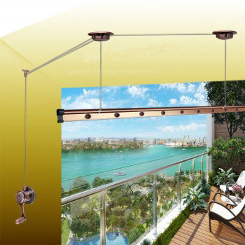 Giàn phơi 1 thanh phơi nhập khẩu TAKARA S0066A